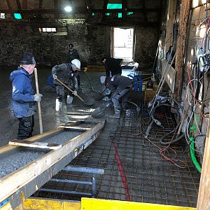 Betonieren mit Hofmann & Fisch Bauunternehmung GmbH